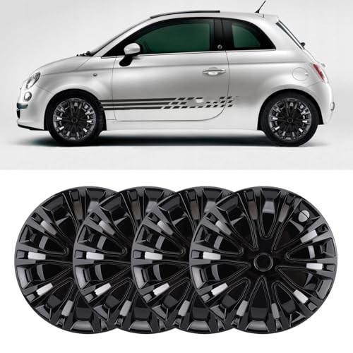 15″ Hubcap Wheel Covers Replacement,Wheel Rim Cover Universal R15 Hub Black