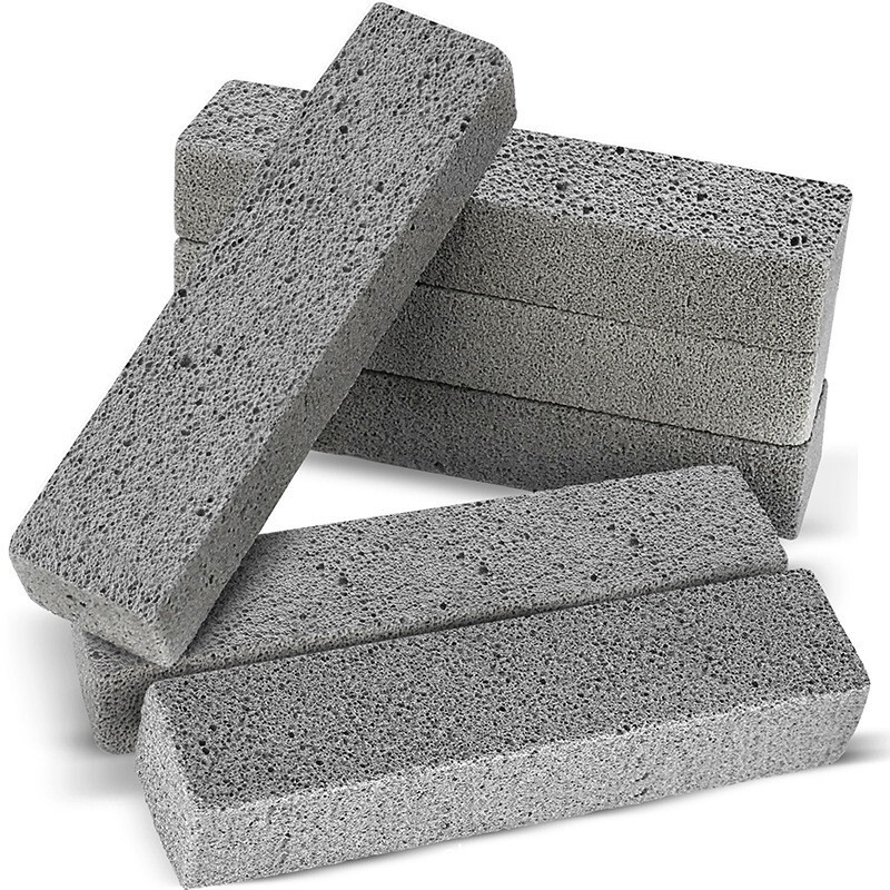 6Pack Pumice Stone for Toilet Cleaning Bowl Stick Powerfully Cleans Hard Water