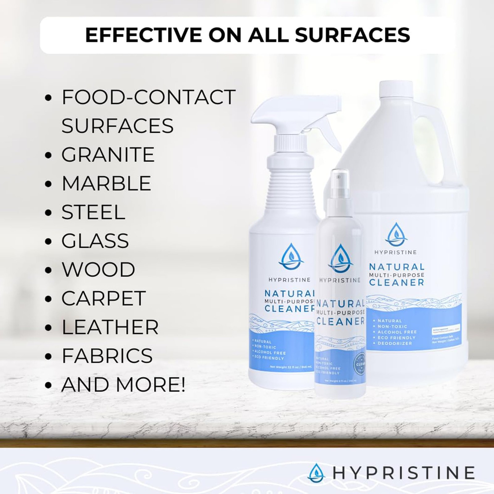 PURE Hypochlorous Acid Spray, Multi-Purpose Cleaner, Superior Shelf Life, 0% …