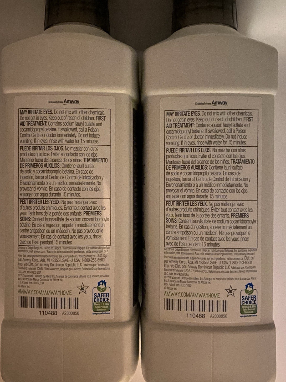Amway Home™ Dishwashing Liquid Citrus Scent ( 1L- 33.8OZ ) x2 ( NEW)