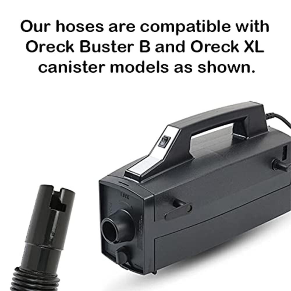 ORECK Flexible Crushproof Hose for XL Buster B Canister Vacuum Fits ALL Models