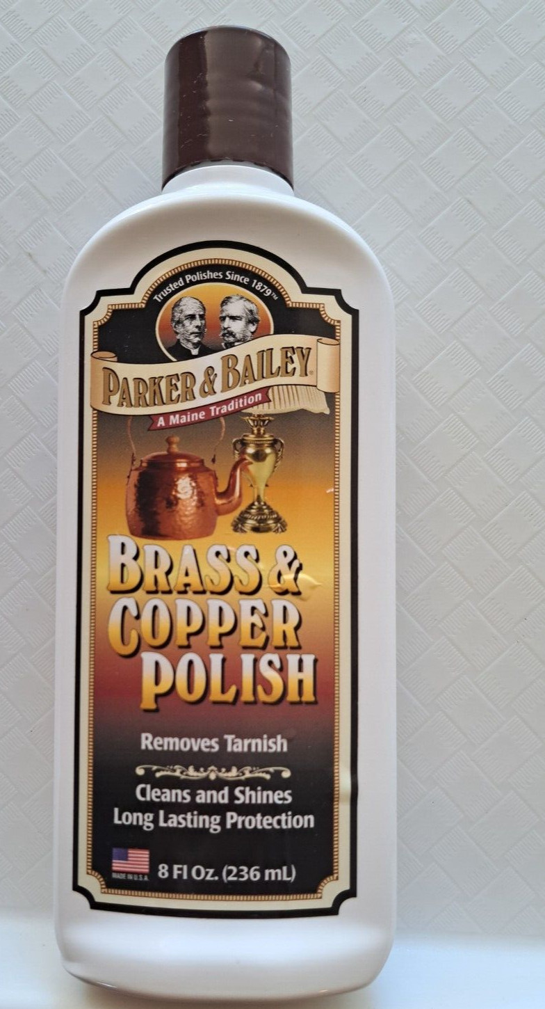 Parker & Bailey Brass Copper Wood Cleaner Polish Kit 8oz New Sealed
