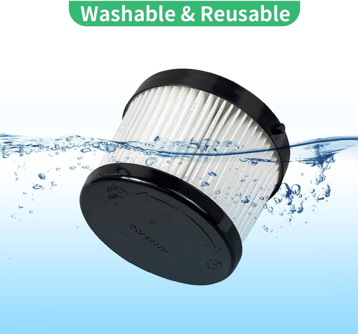 4 Pack DCV5011H HEPA Filter Compatible with DEWALT DCV501HB Cordless 4pcs