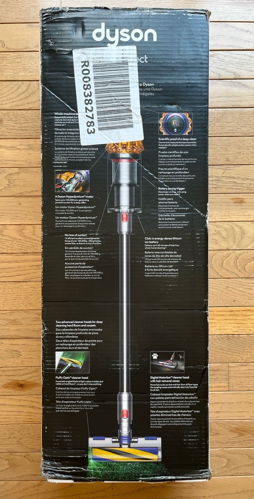 Dyson V15 Detect Cordless Vacuum Cleaner SV47 Brand New Sealed In Box Free Ship!
