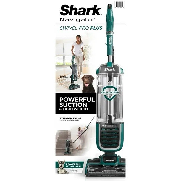 Shark Navigator Swivel Pro Plus Upright Vacuum Pet Friendly NV250 Emerald