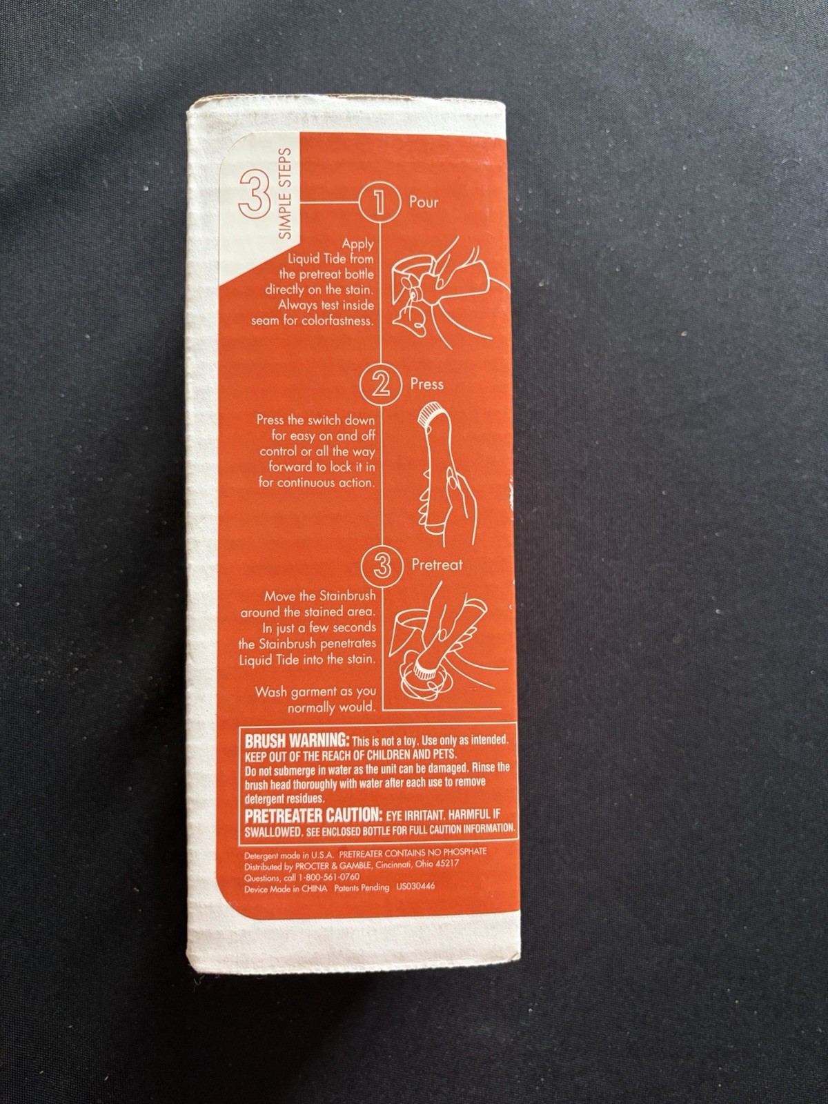 Tide Stainbrush New In Package