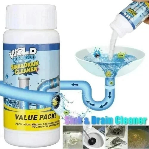 1~3x Wild Tornado Powerful Sink Drain Cleaner High Efficiency Clogging Cleaner**