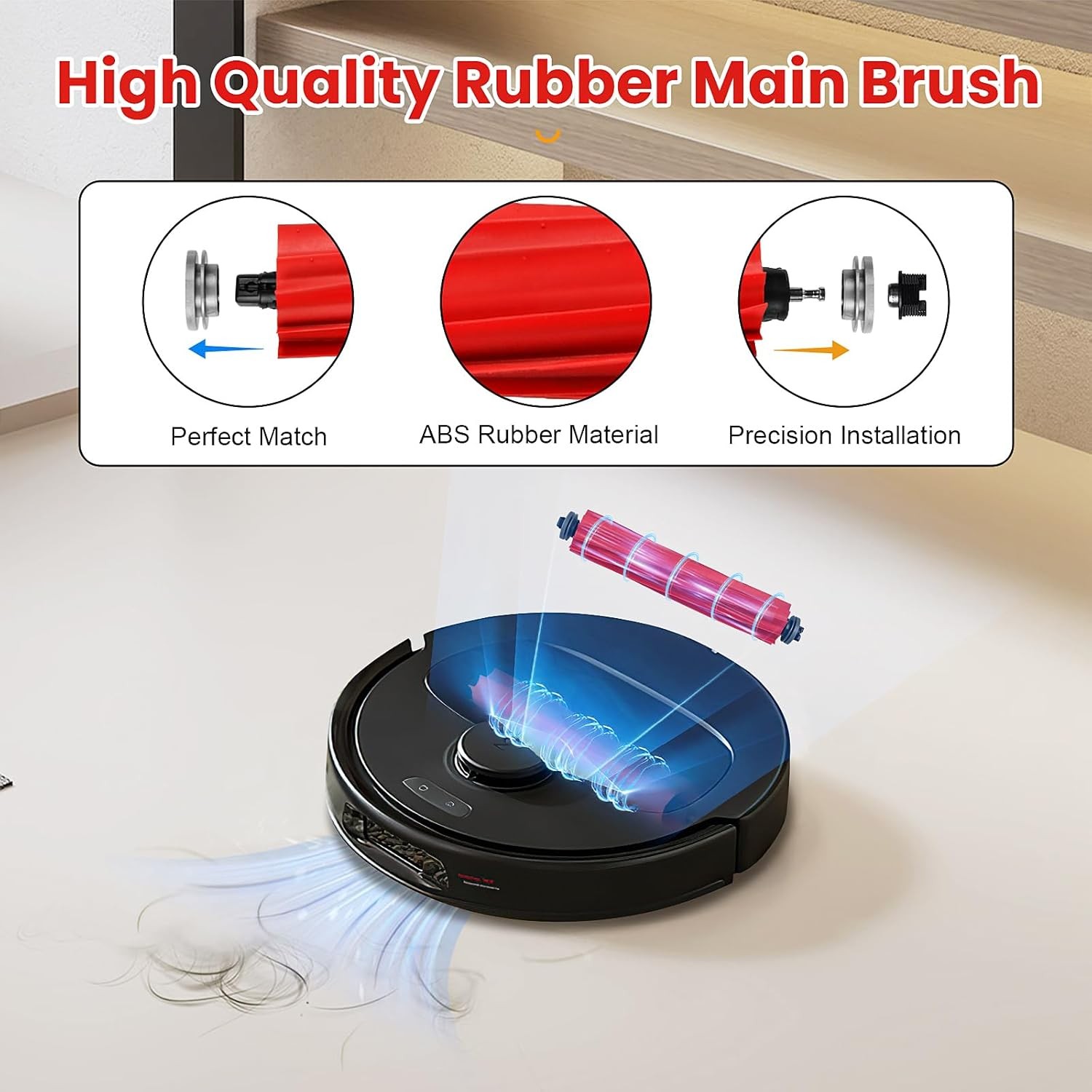 22 Pack Replacement Parts for Roborock Qrevo S Pro Plus MaxV Robot Vacuum for Q