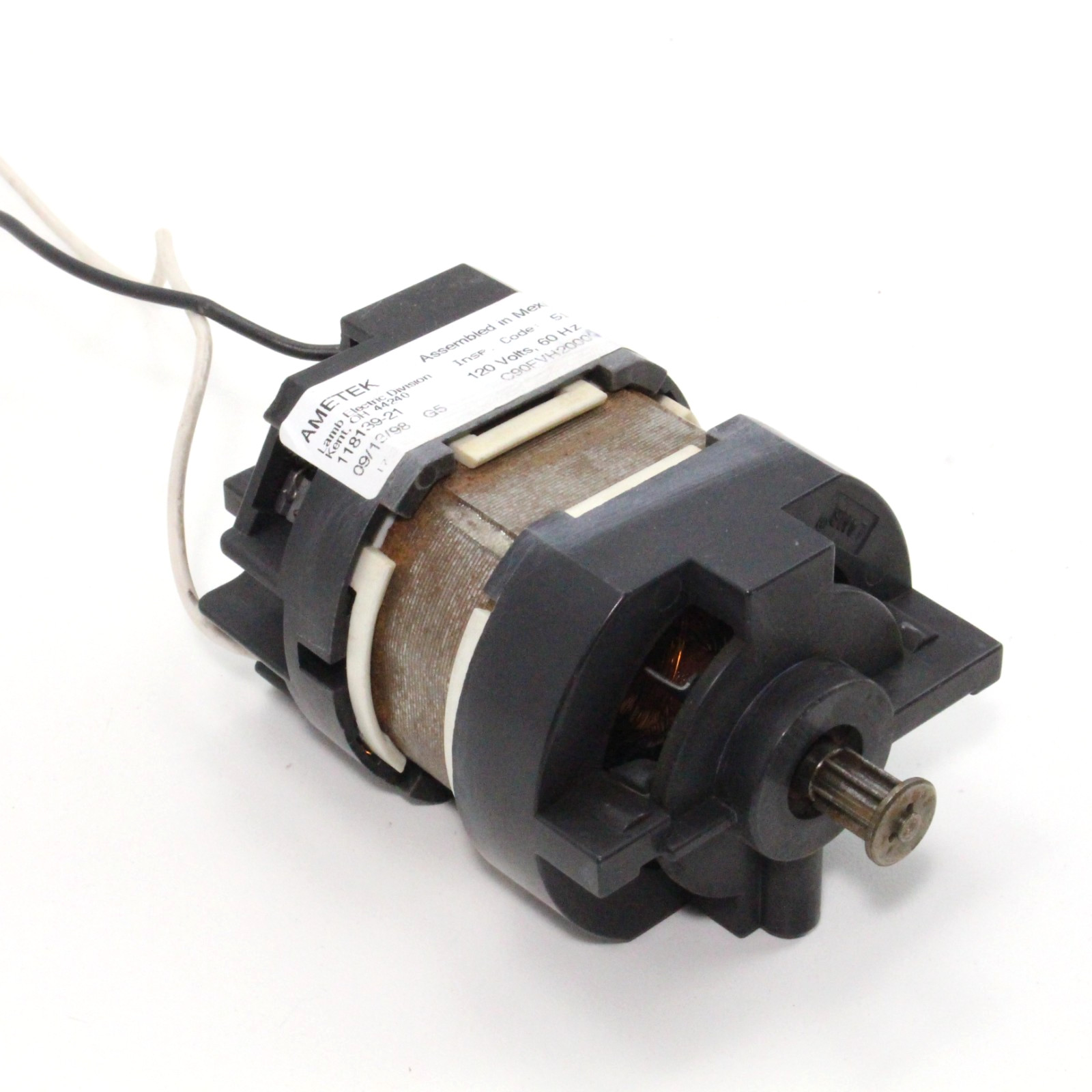 Kenmore 116.28412791 120V BRUSHROLL MOTOR Genuine OEM Part # 4370112 C90FVH20000