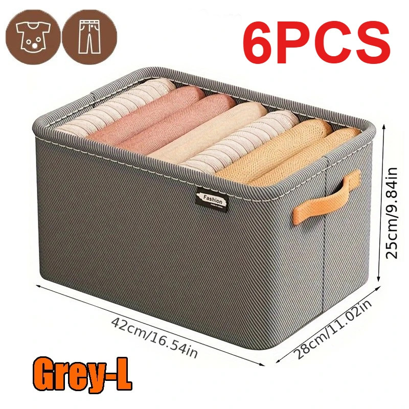 Thick Clothes Organizer Box Wardrobe Closet Drawer Divider for Jeans Sweaters