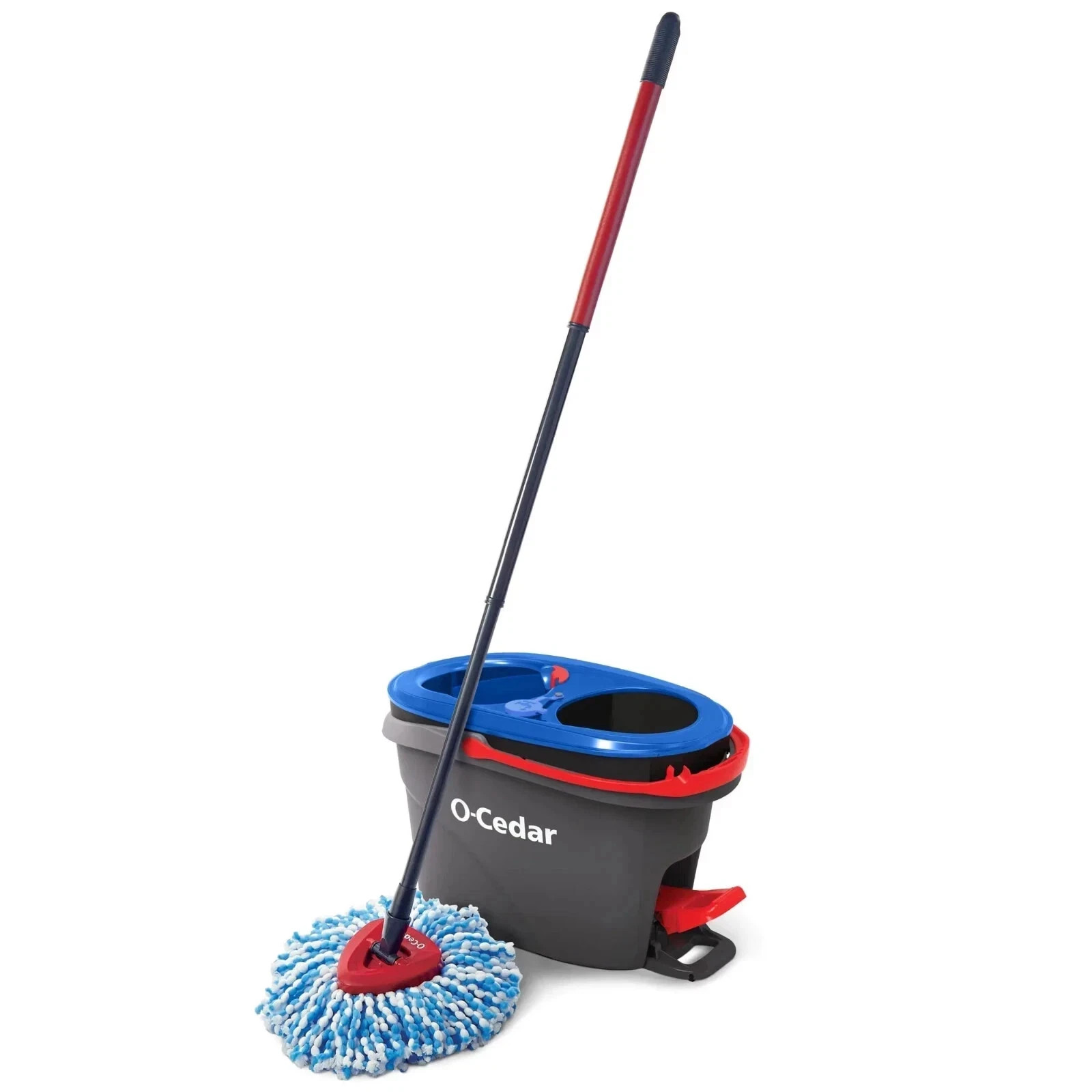 O-Cedar RinseClean Clean Water Spin Mop and Bucket System Clean with Clean Water