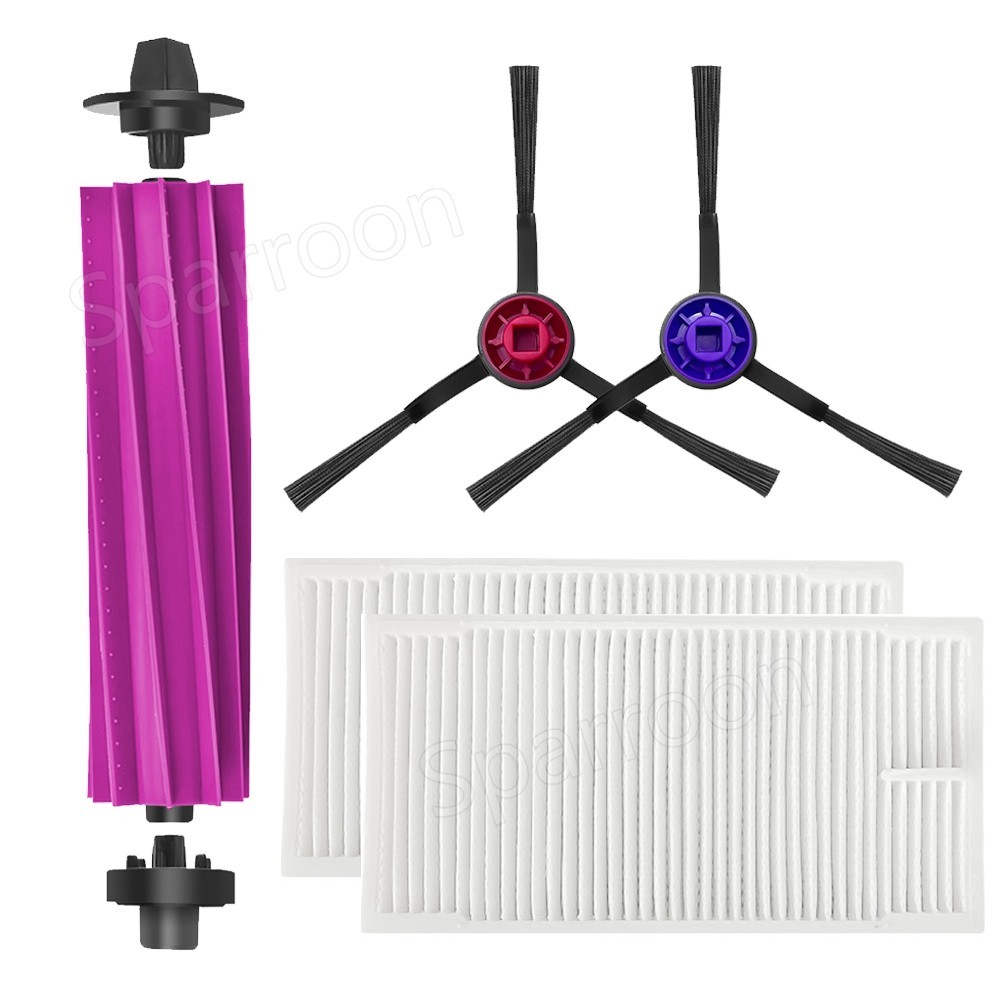 For Eureka E20 Plus Robot Vacuum Cleaner Brush Filter Replacement Cloth Mop Kit