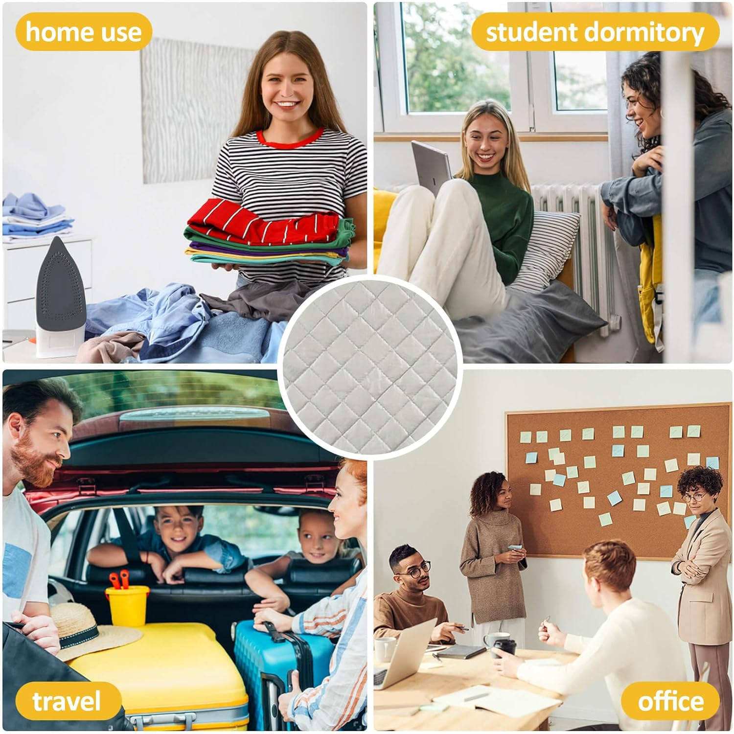 1Pcs Magnetic Ironing Mat Blanket – Foldable Ironing Mat Portable Board for Clot
