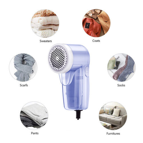 Electric Clothes Lint Pill Fluff Remover Fabrics Sweater Fuzz Shaver HouseholdUS