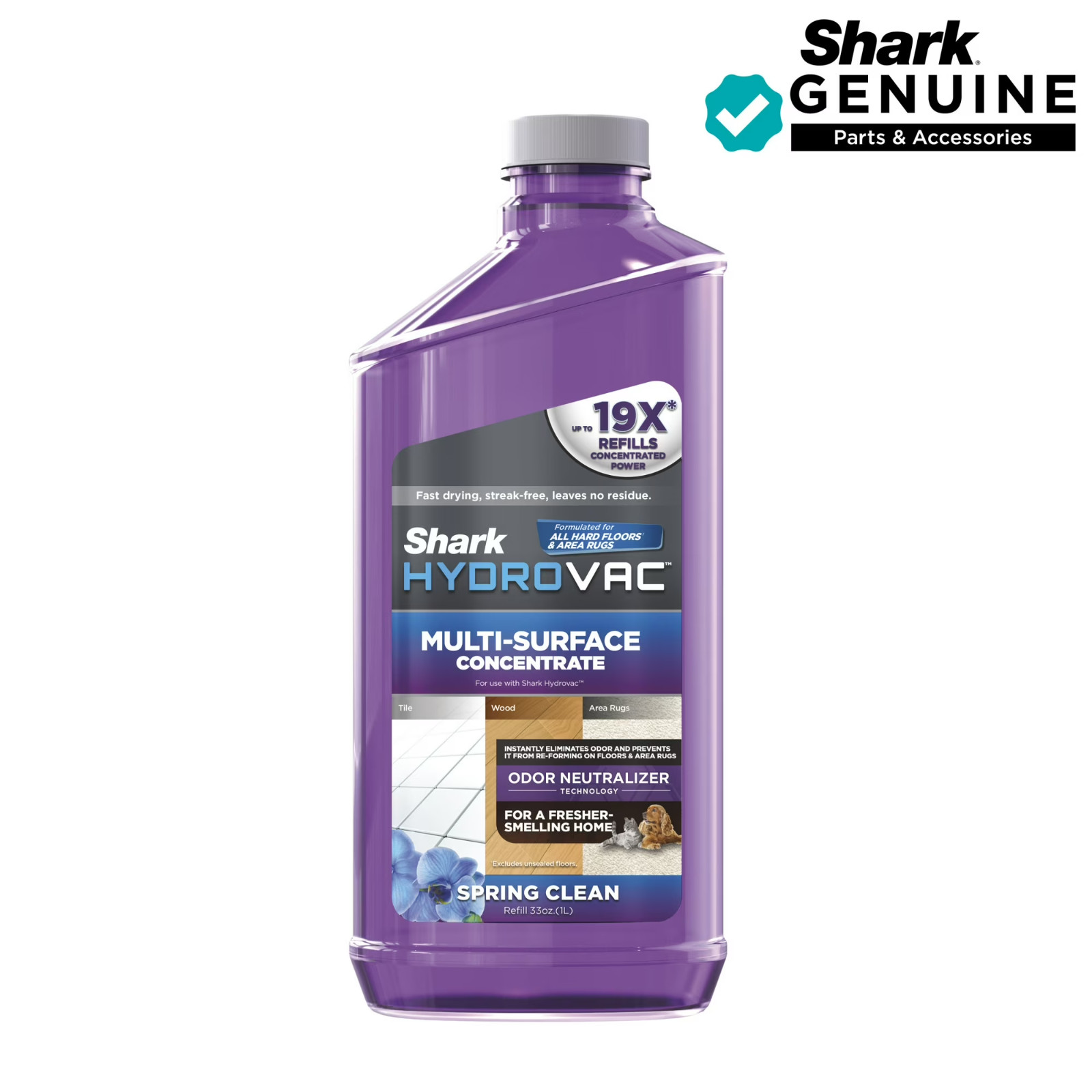 Shark HydroVac Multi-Surface Concentrate, with Odor Neutralizer Technology