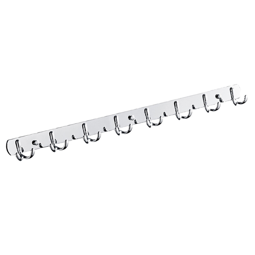 Heavy Duty Stainless Steel 8 Hooks for Home/Office Wall Mounted Hanging Hooks