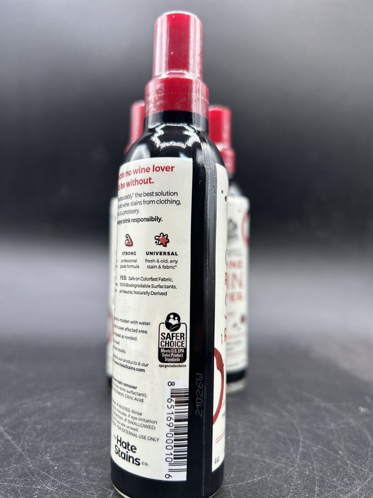 LOT OF 3 – CHATEAU SPILL Red Wine Stain Remover Spray – 4 Oz