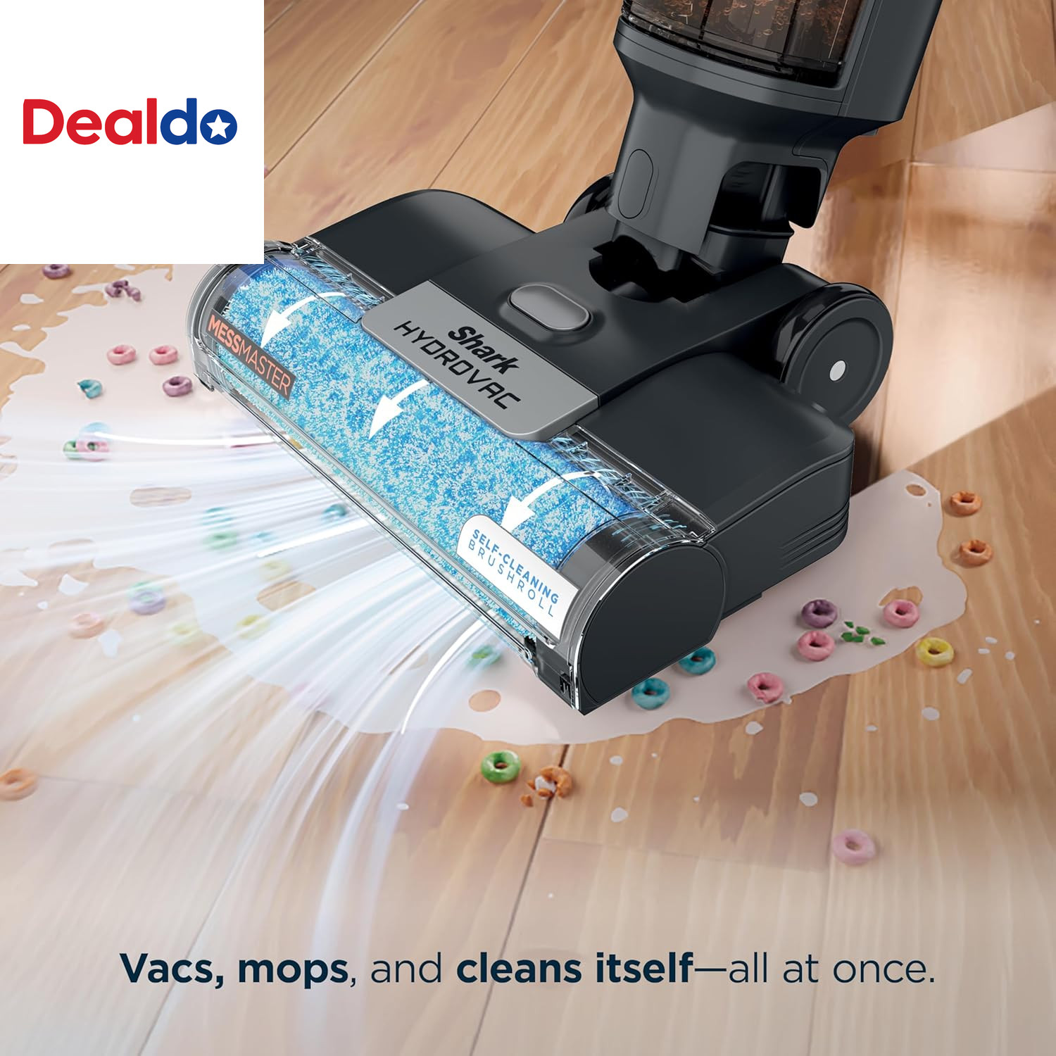 | Wet Dry Vacuum Cleaner | Vacuum and Mop Combo | Hydrovac Messmaster | 3-In-1 S
