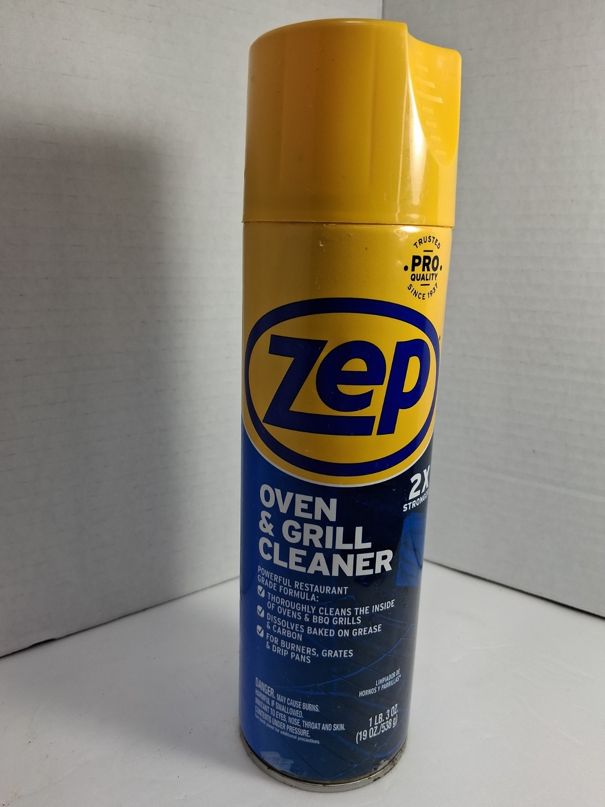 Zep Heavy-Duty Oven & Grill Cleaner Aerosol 19 oz Unscented, Pack of 2