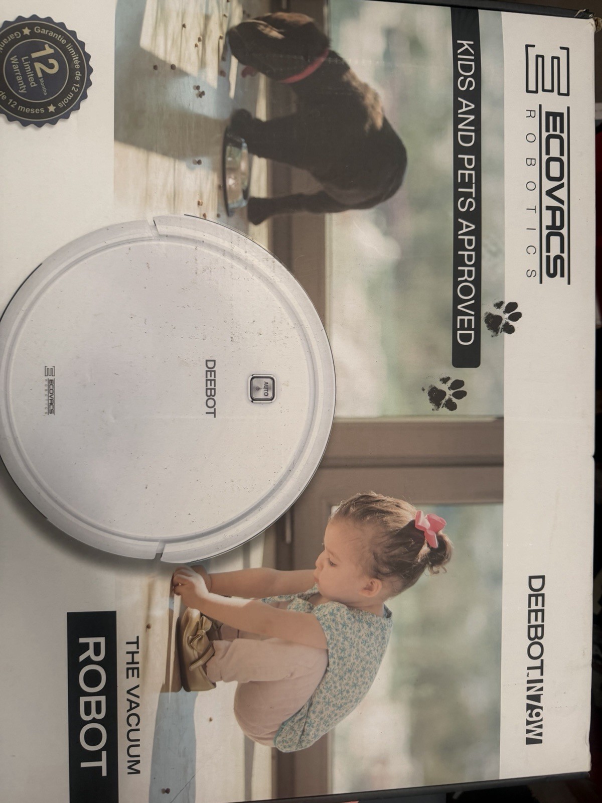 ECOVACS Deebot N79W (DN622.31) App Control Quiet Running Home Robot vac New