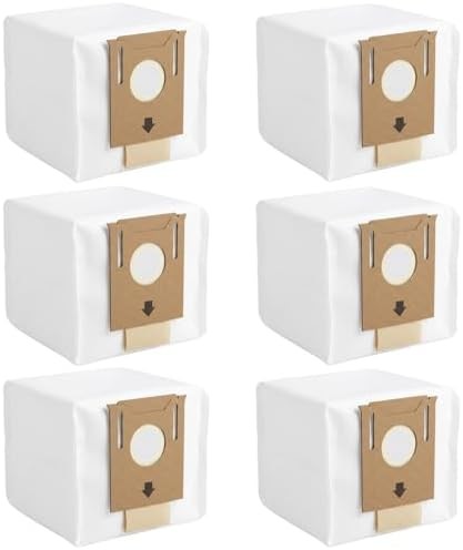 6PK T8 Dust Bags for Ecovacs Deebot T8/N8 & Yeedi K781 | Fits Ecovacs Deebot Ozm