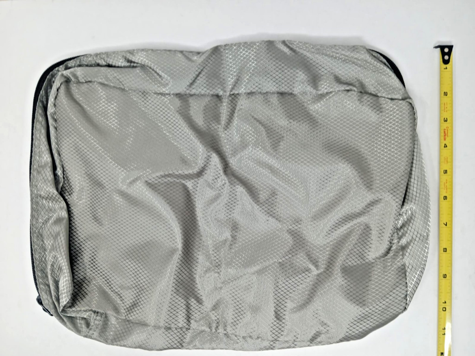 Travel Smart: Medium Packing Cubes Set with Double Zippers – Gray Polyester