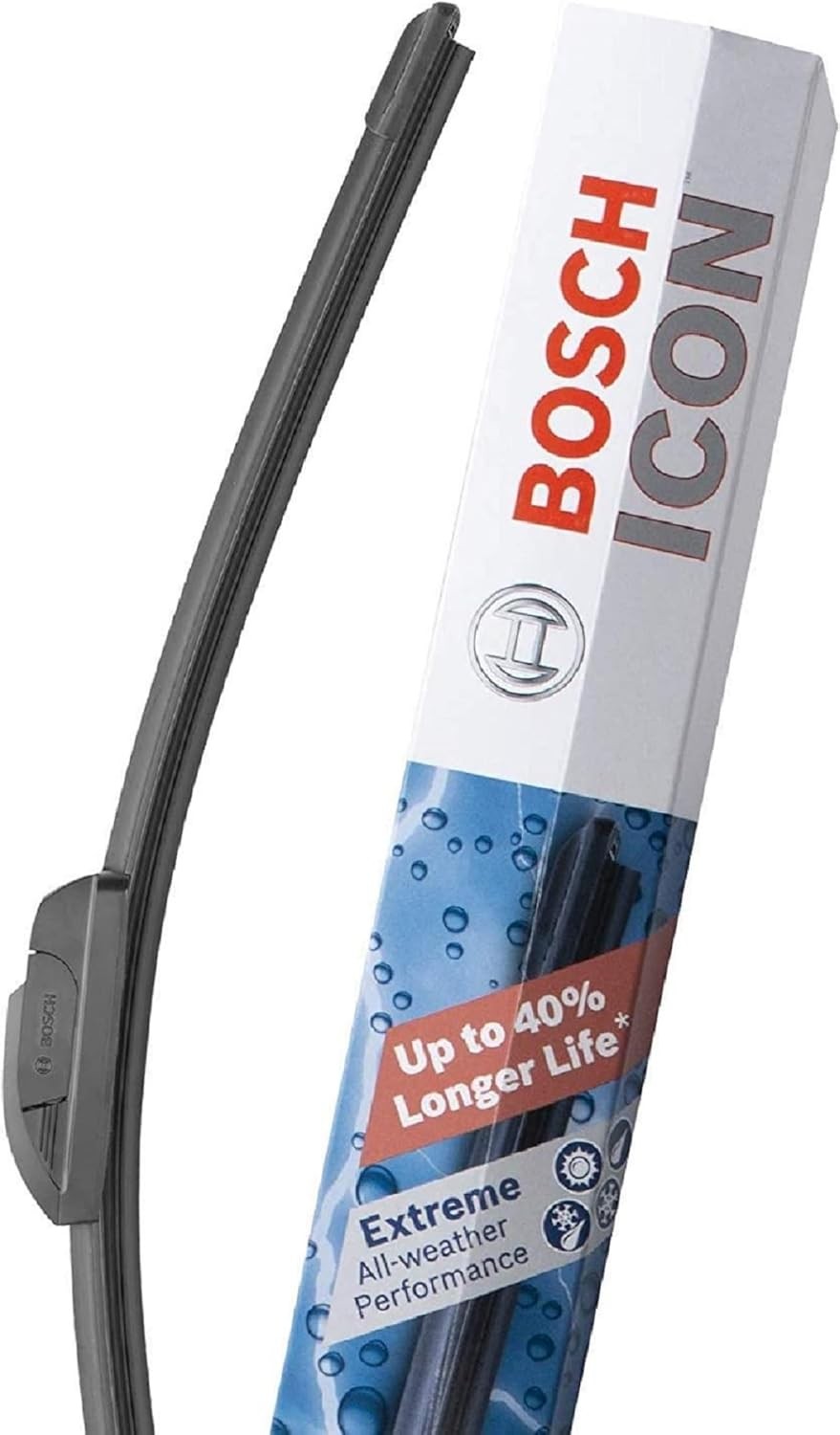 BOSCH 22A22B ICON Beam Wiper Blades – Driver and Passenger Side – Set of 2 Blade