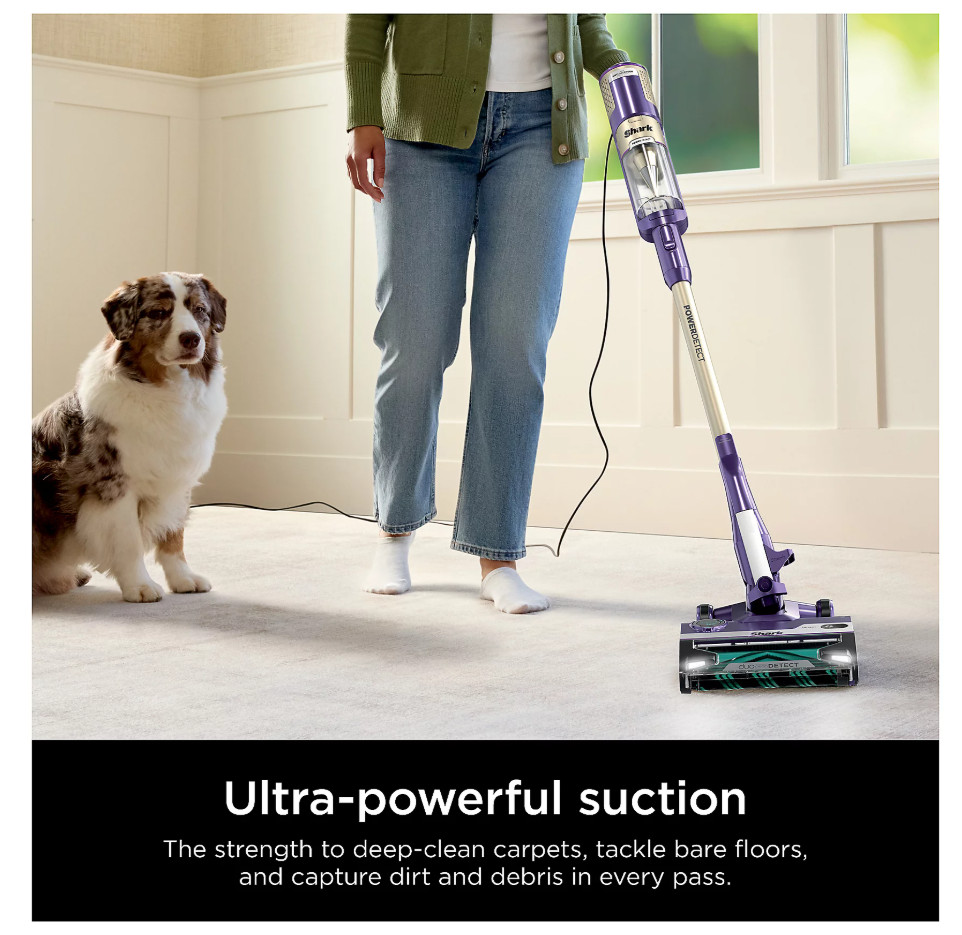 Shark PowerDetect Ultra-Light Corded Stick Vacuum with Detect NEW – From USA !!