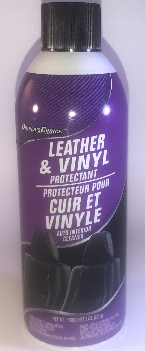 SHIP24H-Drivers Choice Leather & Vinyl Protectant Auto Interior Cleaner 8 oz NEW