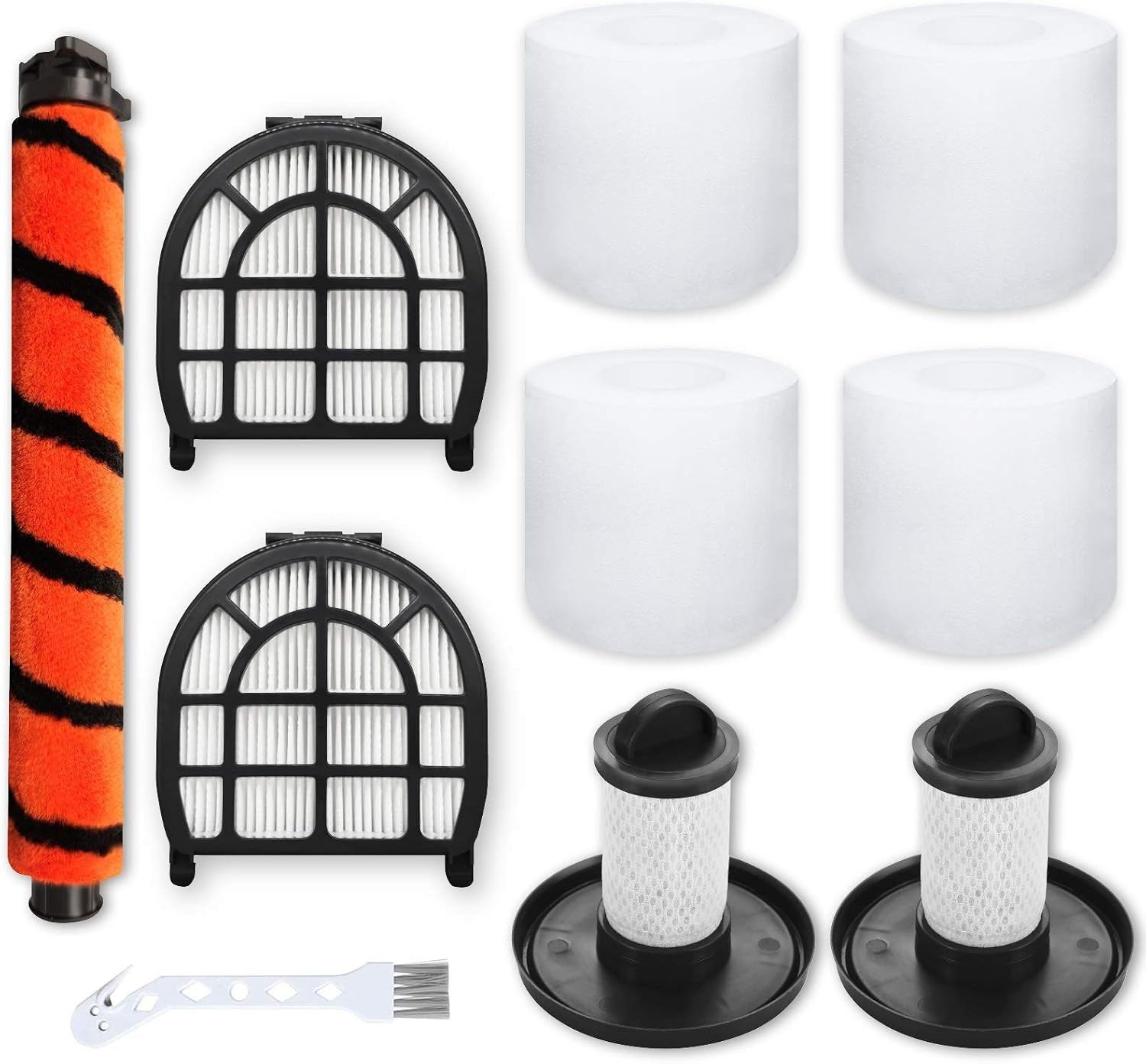 LZ600 Brush Filter Kit for Shark APEX UpLight DuoClean 10 Pack Fits LZ601 LZ602