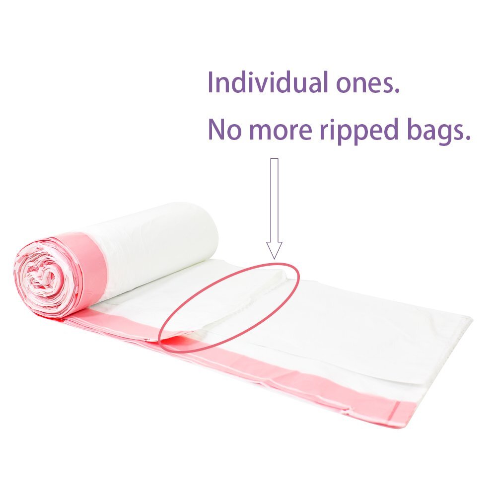Ultra Strong Small Garbage Bags For Car Bath Room And Office 4 Gallon Drawstring