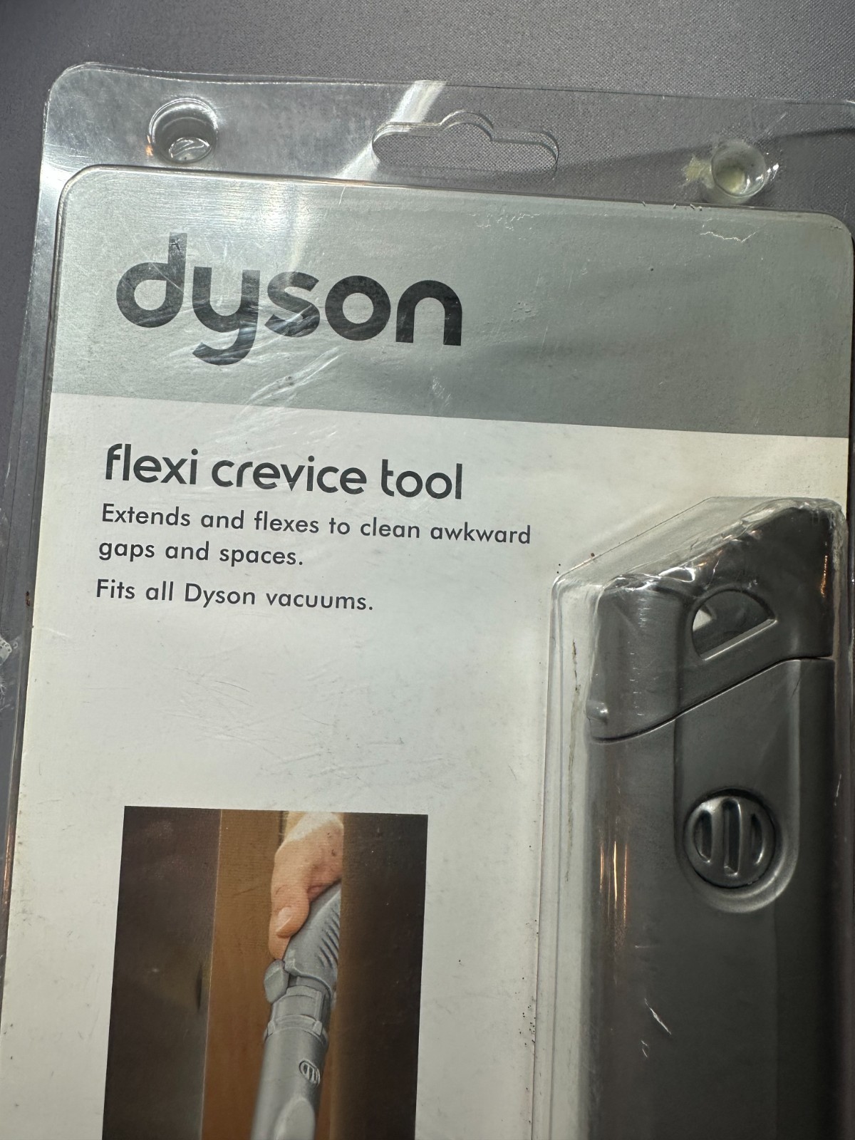 Genuine Dyson Flexi Crevice Tool Extends & Flexes Fits All Dyson Vacuums ~NEW