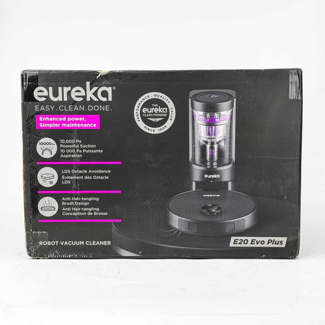 Eureka E20 Evo Plus Robot Vacuum & MOP, Self-Emptying Station, 10,000Pa – NEW!