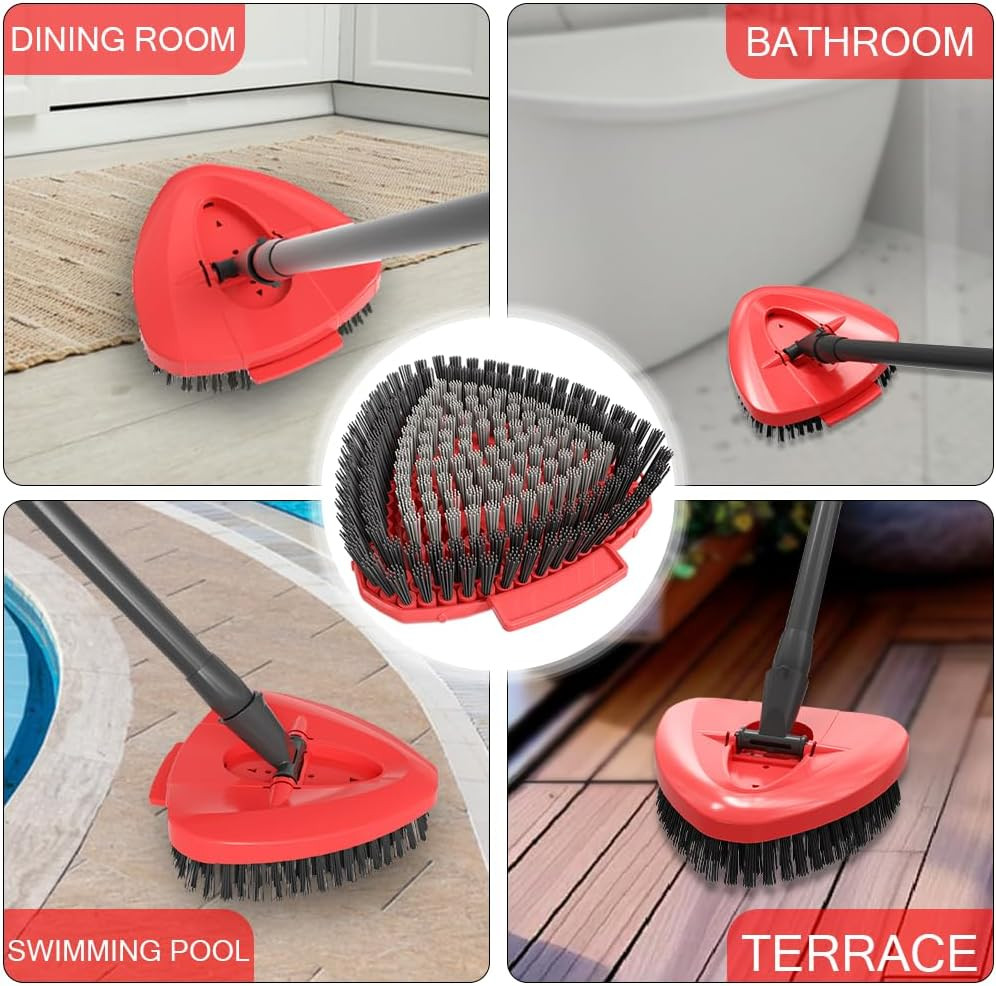 Spin Mop Replacement Head Compatible with O Cedar Easywring 1 Tank,Scrubber Head