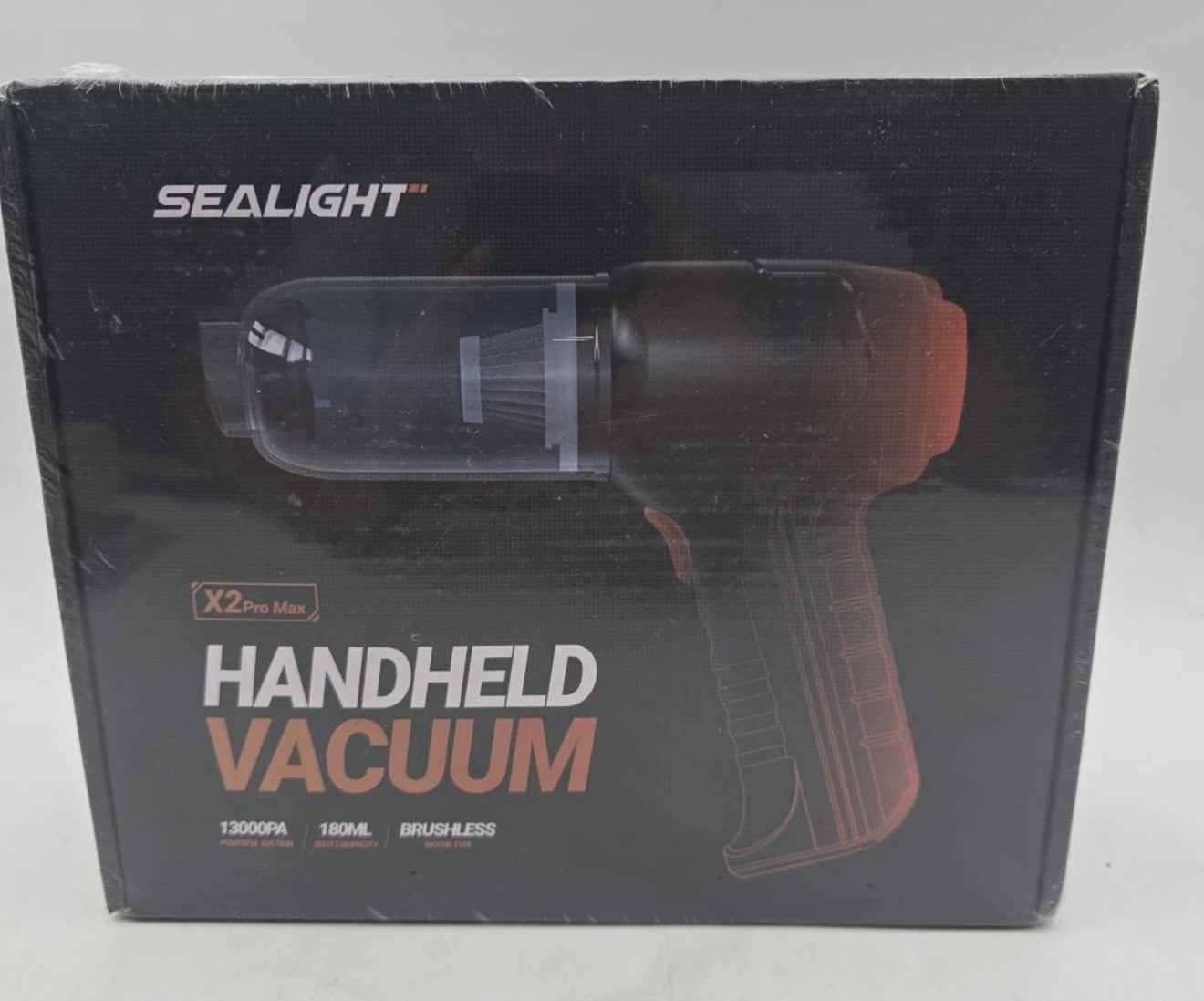SEALIGHT X2 Pro Max Cordless Handheld Car Vacuum 13000PA Brushless NEW