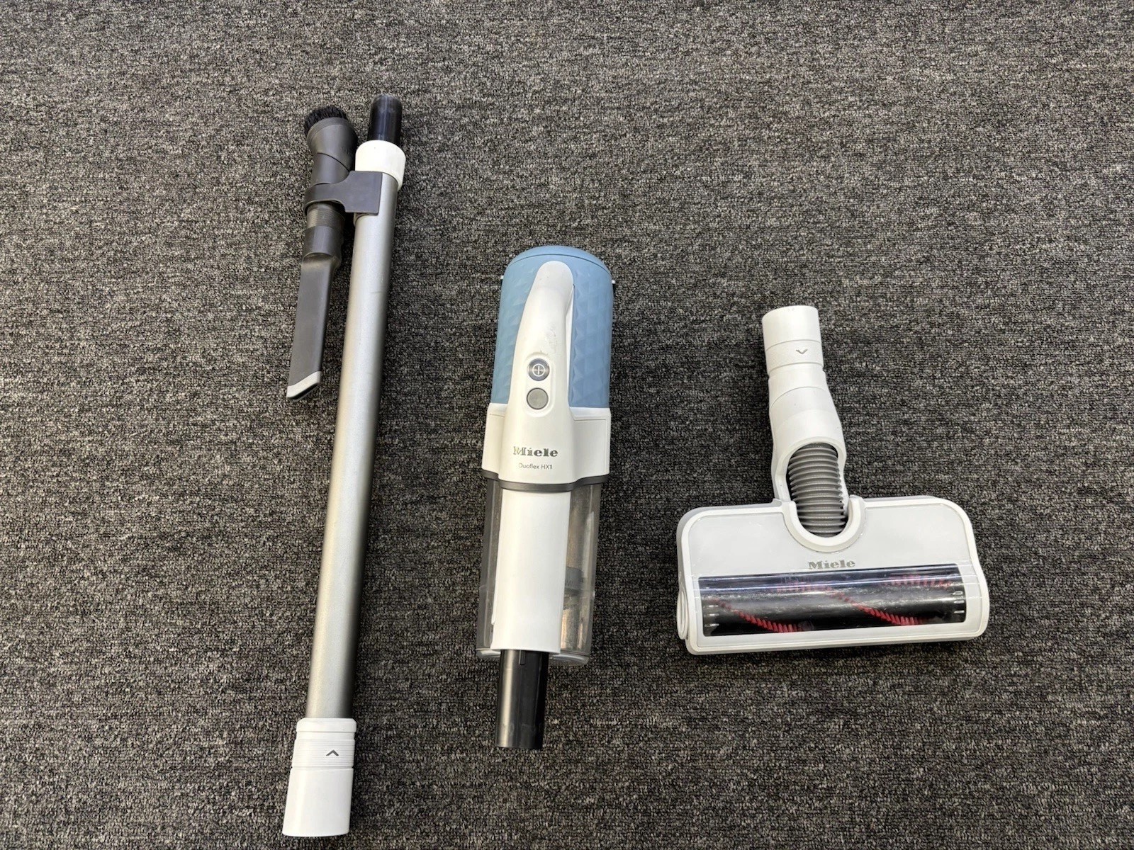Miele Duoflex HX1 Cordless Stick Vacuum Cleaner White/Blue – Bagless, MultiFloor