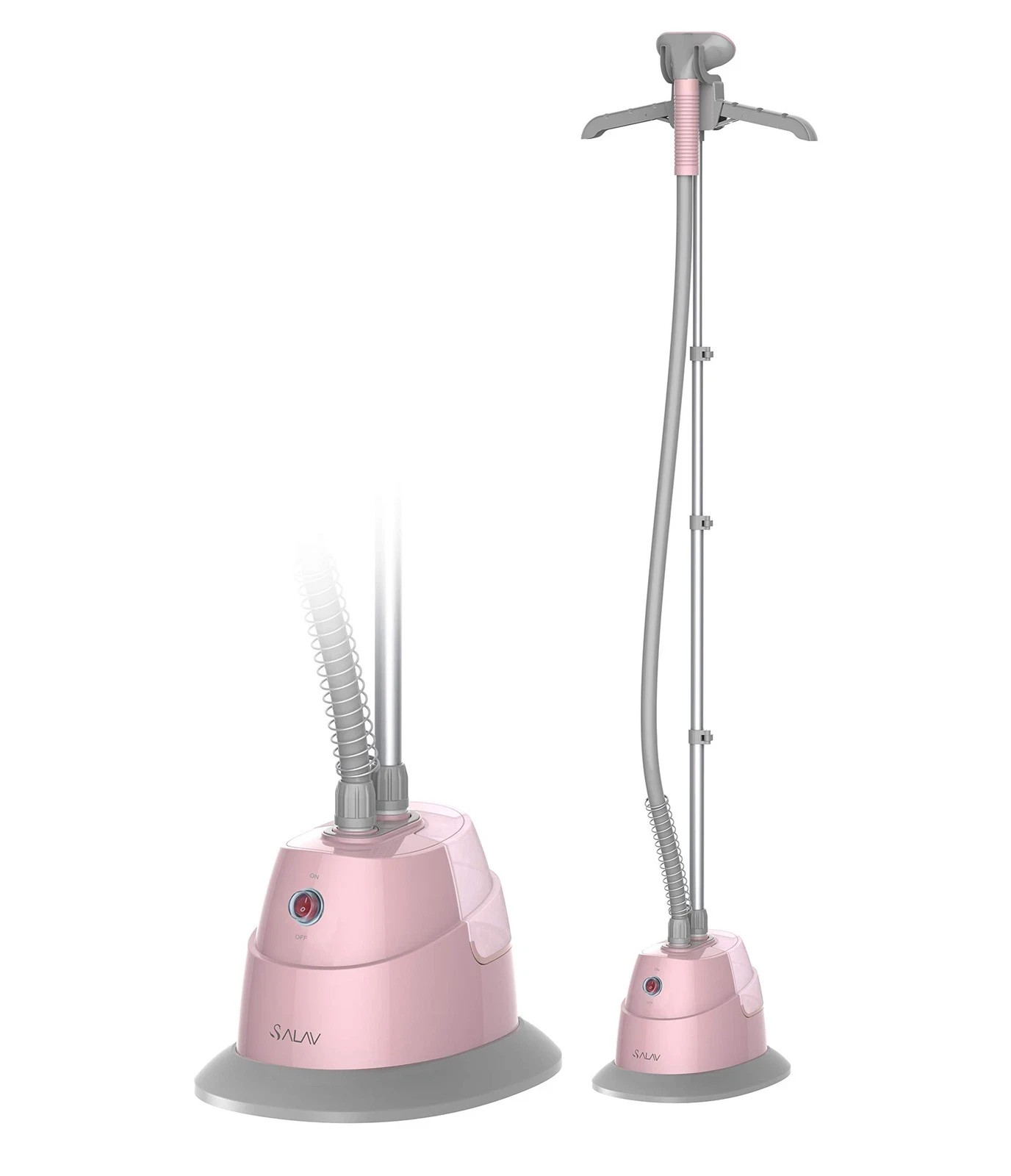 GS06-DJ Full Size Garment Steamer, Heats in 45secs, 1.3L Water Tank