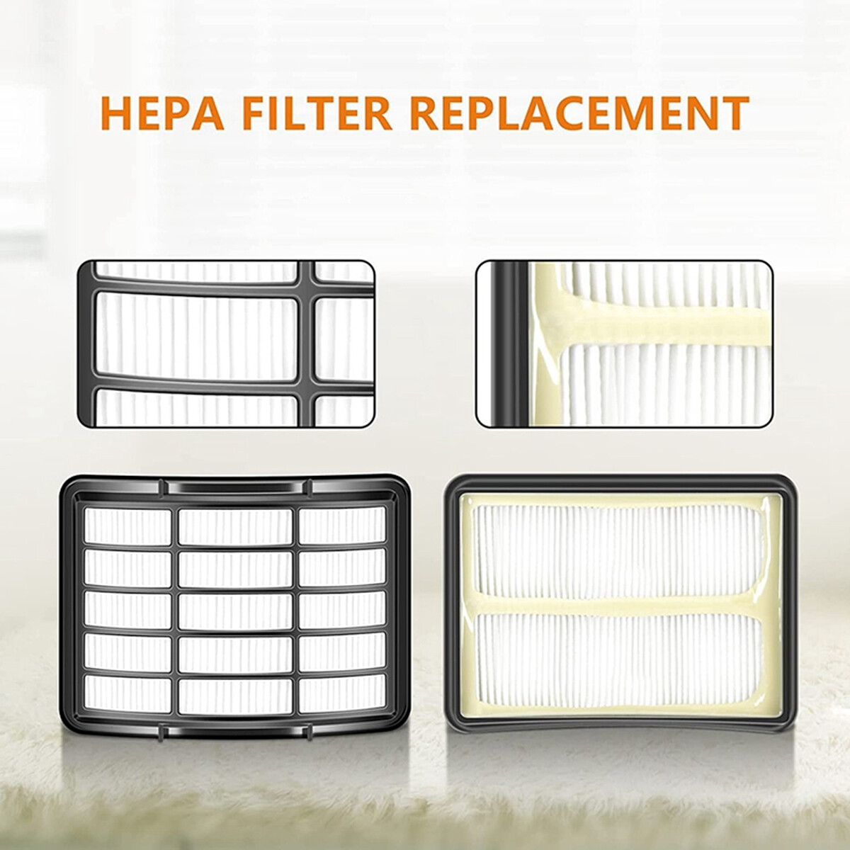 Filter Kit For Shark Navigator Lift Away Vacuum NV350 NV360NV370 XFF350