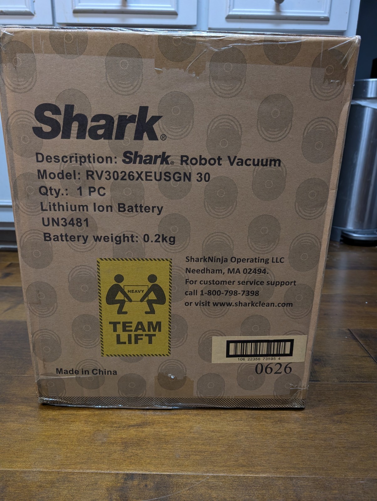 Shark – PowerDetect UV Reveal 2-In-1 Vac & Mop – Evergreen – Brand New