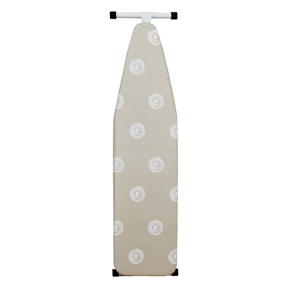 Full‑Size T‑Leg Ironing Board – 53″ x 14″, Adjustable Height, Steel Frame