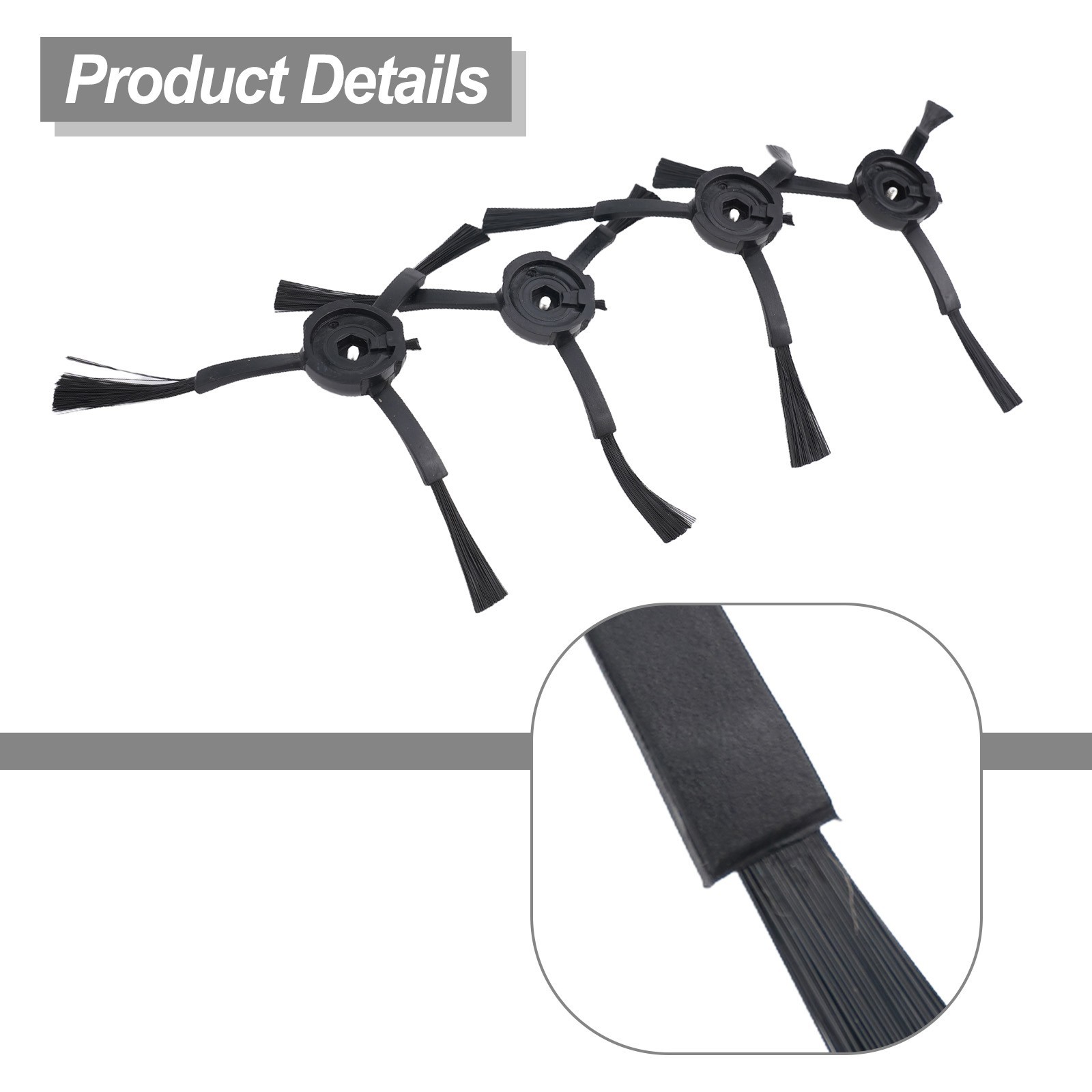 Maximized Vacuum Cleaning with Side Brushes for eufy X8 Pro Series X8 Pro SES
