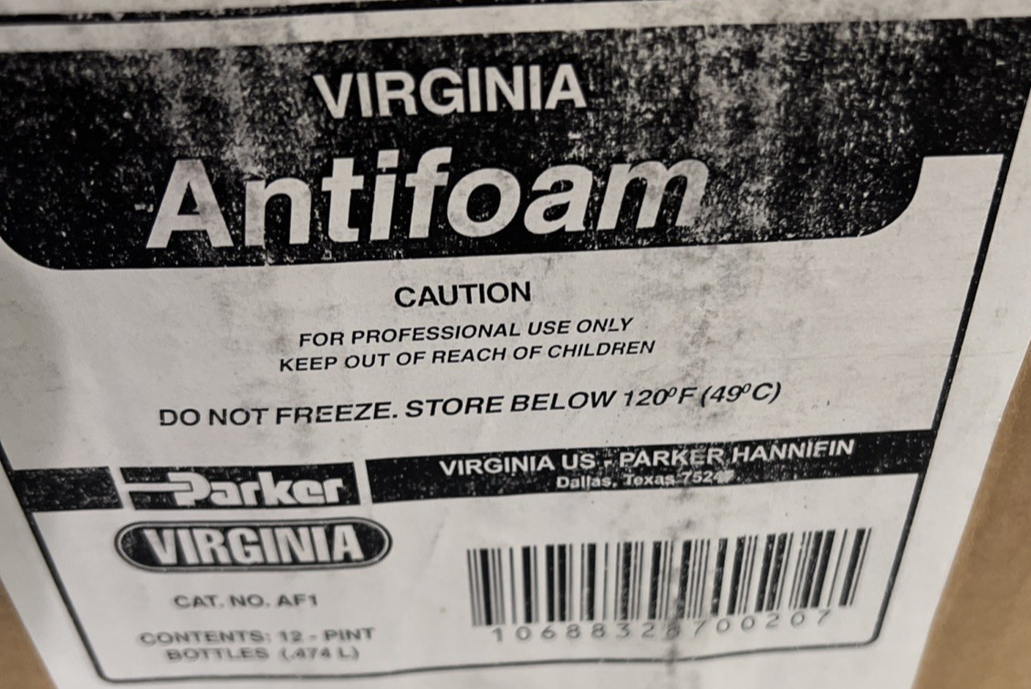 Parker Virginia Antifoam AF1 160z (Case of 12)