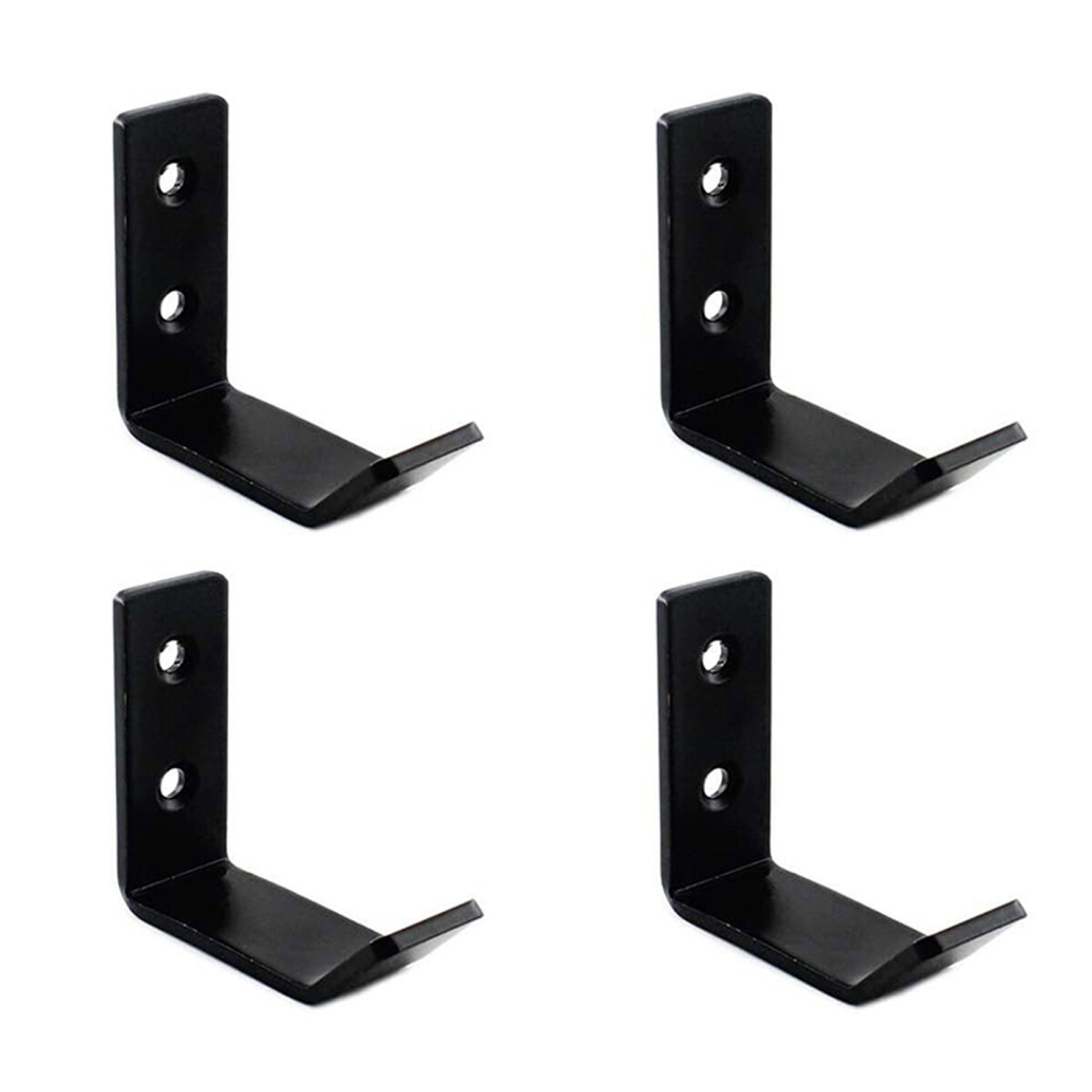 4PCS Headphone Hangers Display Stand Holder Steel Hooks Desk Headset Wall Mount