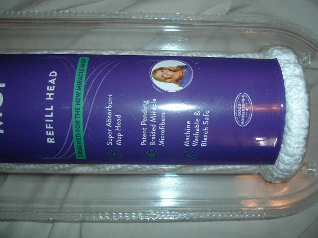 Mint Joy Miracle Floor Mop Refill Head Brand New Sealed supper absorbent cleaner