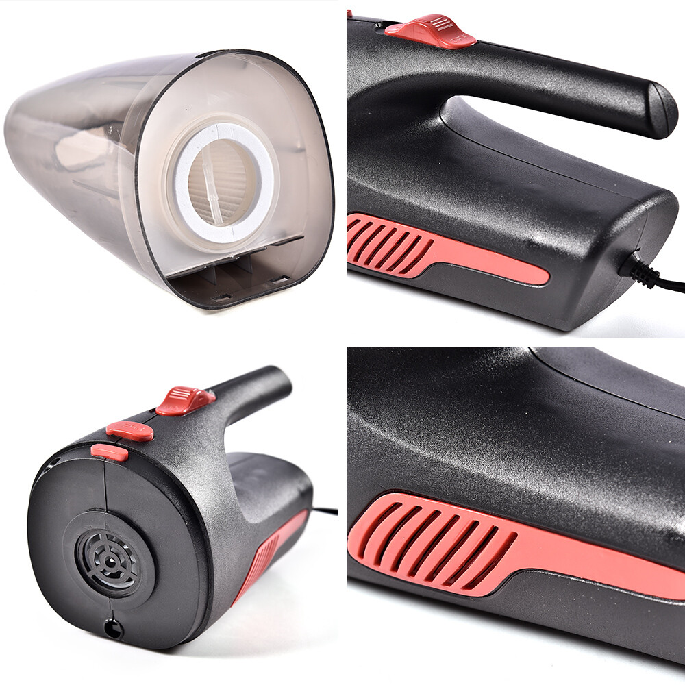 Powerful Car Handheld Vacuum Cleaner, Portable Wet & Dry Strong Suction Cleaner