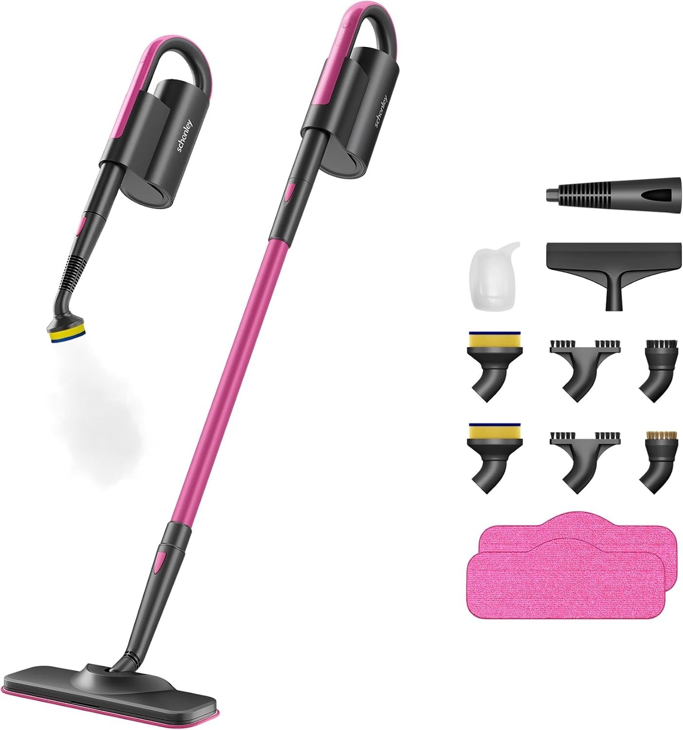 Schenley 14-in-1 Steam Mop Floor Cleaner & Detachable Handheld Steamer