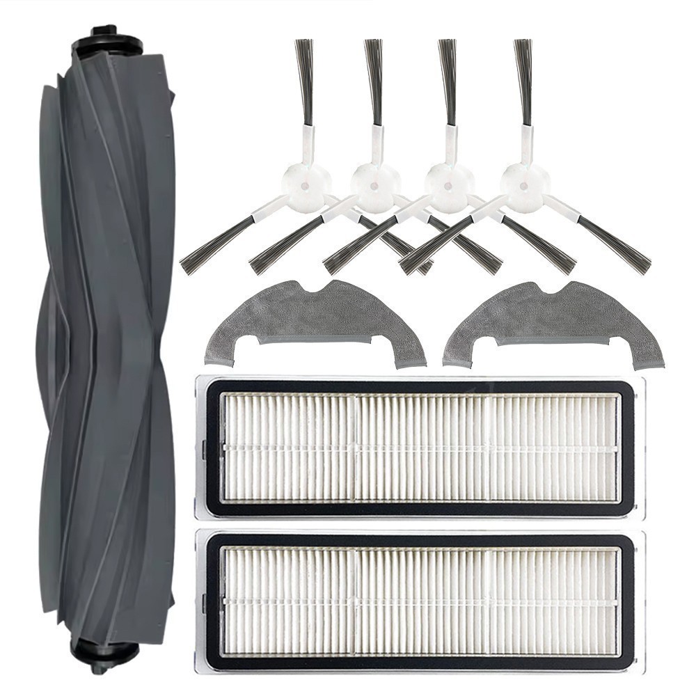 For Xiaomi Mi X10 D109GL Replacement Part Side Main Brushes Filter Mop Cloth NEW