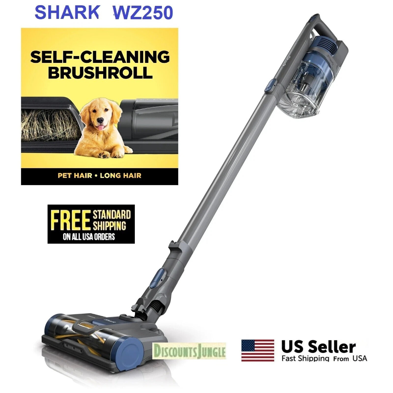Shark IX141H HV300 6 in 1 Powerful Cordless Stick Vacuum HardFloor Carpet