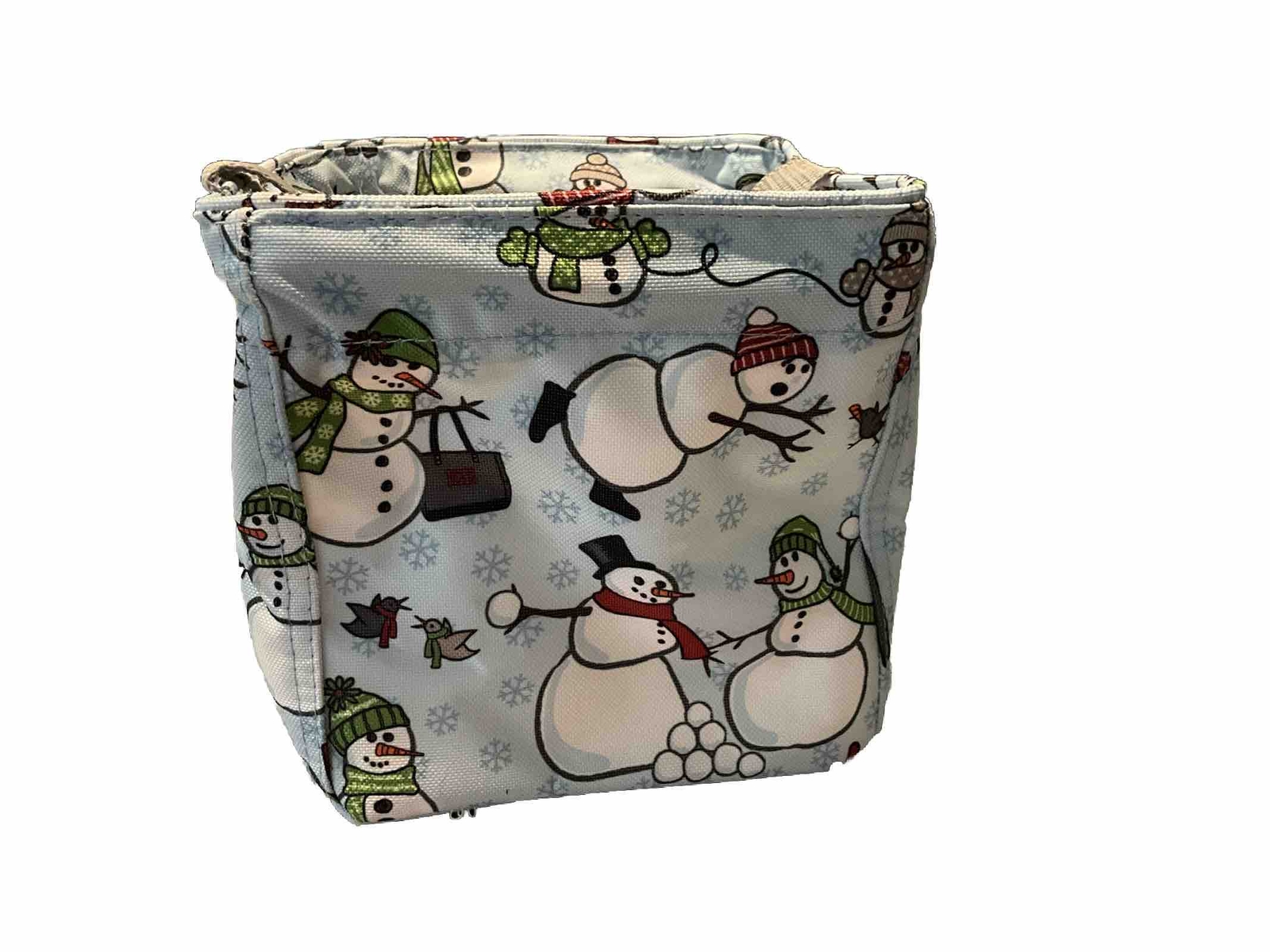 Thirty One Candy Stripe Holiday Decor Storage