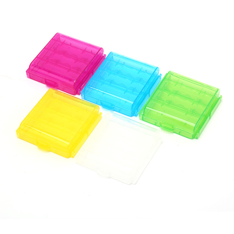 Battery Case Holder Storage Box Cover for Rechargeable AA AAA 14500 Batteries